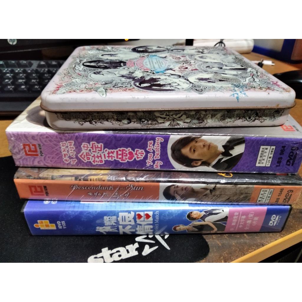 Girl's generation the boys cd-DVD Korea DOTS-You are my Destiny-Perpect Match