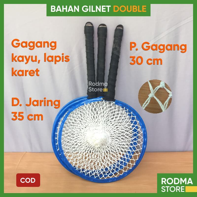 Serokan ikan besar 35 cm 50 cm super kuat nilon tambang tebal ikan konsumsi lele gurame nila