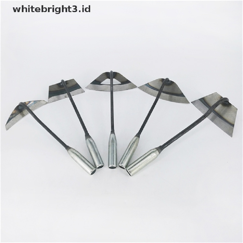 (whitebright3.id) 1pc Garu Penanam Sayuran Bahan Stainless steel Untuk Kebun / Pertanian