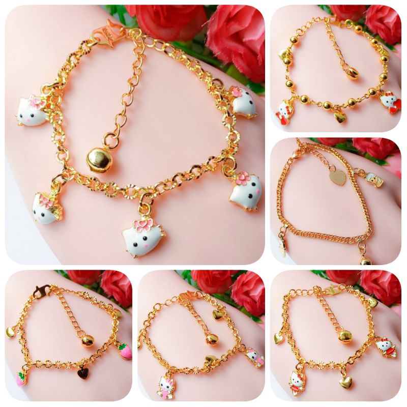 Gelang Rantai Hellokitty Jurai Anak