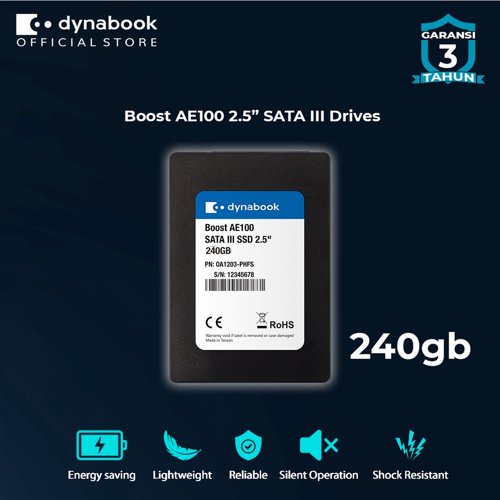 Dynabook AE100 SATA III SSD 2.5 inch 240GB