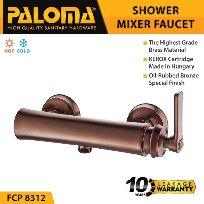 PALOMA FCP 8312 Keran Mixer Shower Mandi Panas Dingin Kran Air