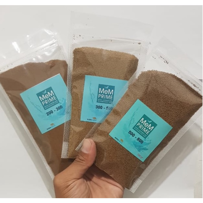 PELET MEM PRIME 100 GRAM ORIGINAL PAKAN IKAN HIAS GUPPY CUPANG MEM 200 300  MEM 300 500  MEM 500 800