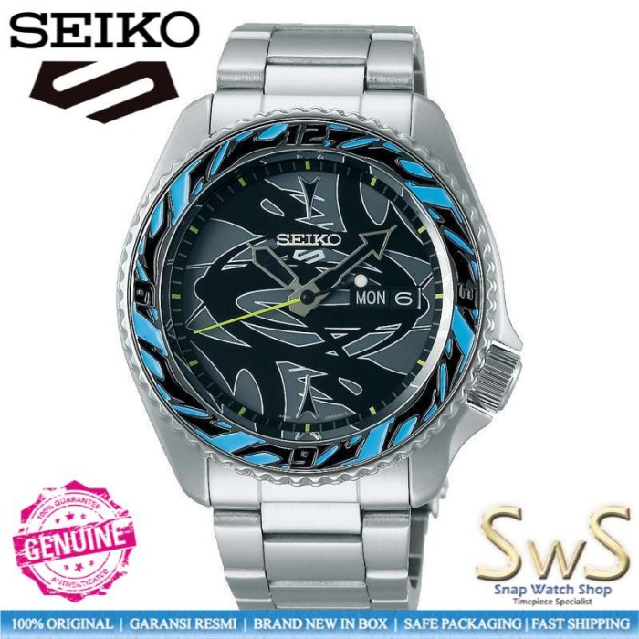 SEIKO 5 SRPG65K1 Guccimaze Limited Edition Original Jam Tangan Pria