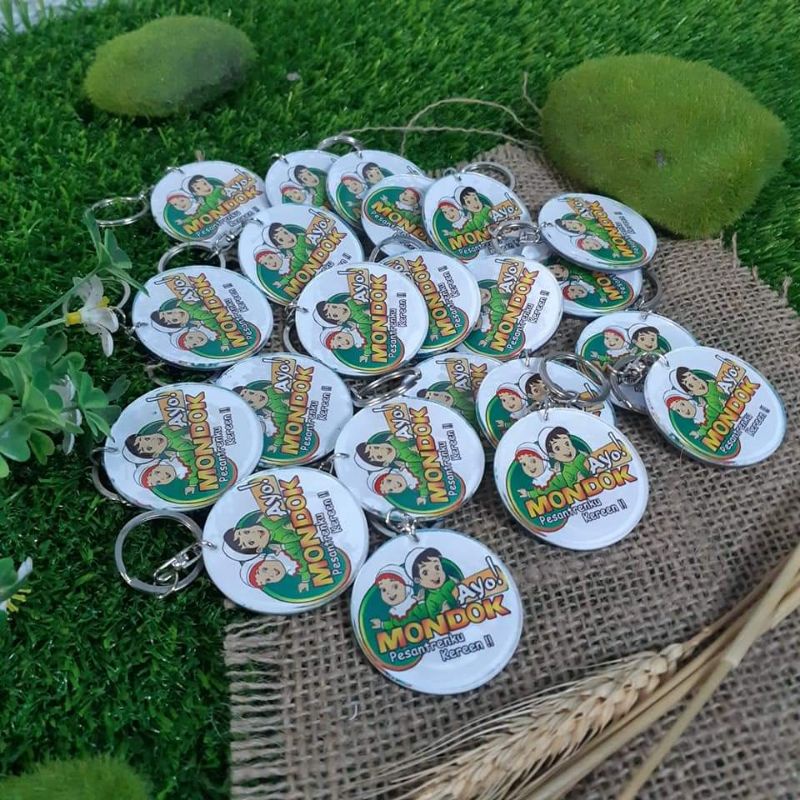 MURAH GANTUNGAN KUNCI COSTUM GANCI KOSTUM FOTO LOGO BAHAN RESIN