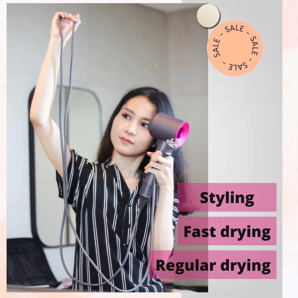 Hairdryer profesional super hairdryer inspired dyson Hair dryer perawatan salon alat pengering rambut