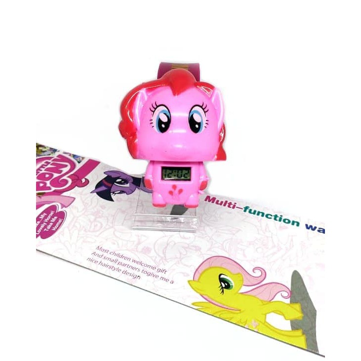 Super Murah! JAM TANGAN ANAK PEREMPUAN PENCET MY LITTLE PONY KUDA PONY DIGITAL