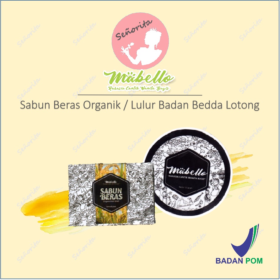 MABELLO Sabun Beras / Lulur Badan Bedda Lotong