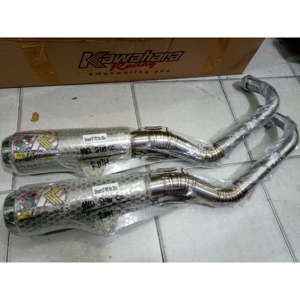 MANTAPPP KNALPOT KAWAHARA GT PRO FOR MIO DRAG 200CC ORIGINAL
