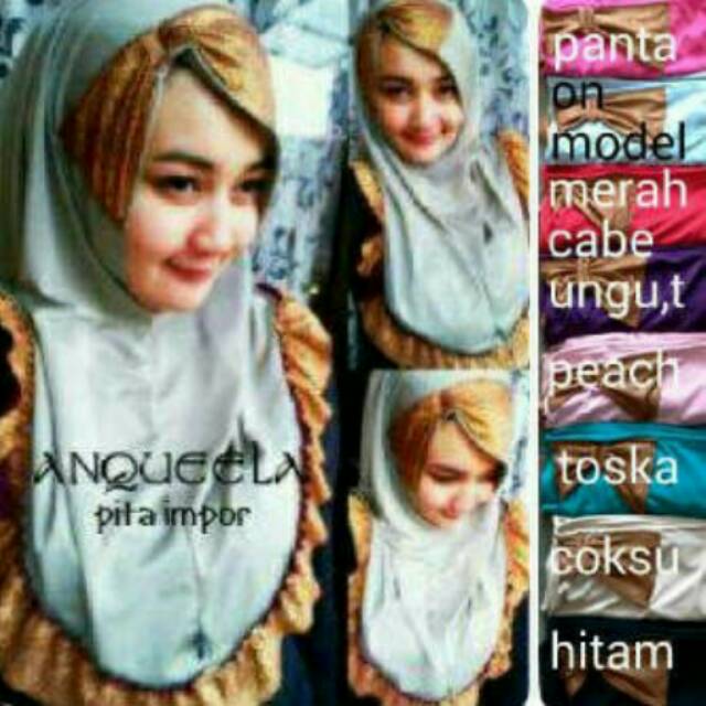 Kerudung Instan Anqueela Pita