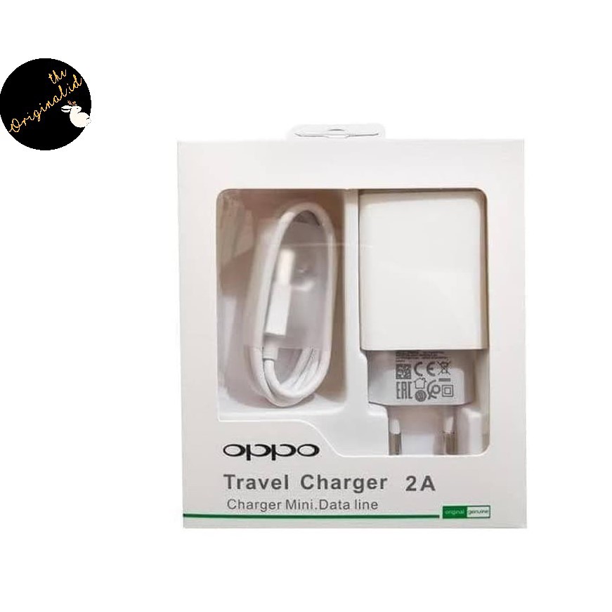 Charger oppo Original 2A Fast charging A37 A39 A57 F7 F5 F3 F1 Plus F1s A7 A3s A5s A71 A83