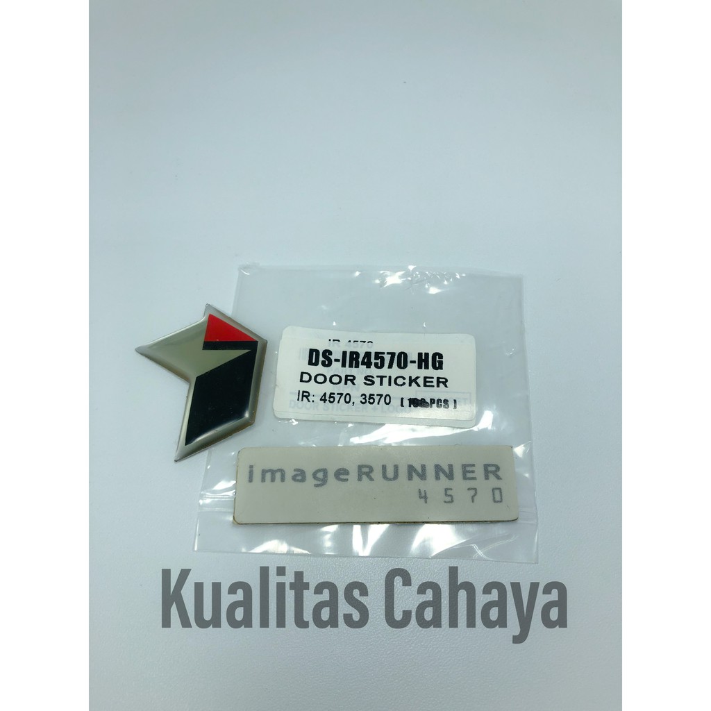 Door Sticker Mesin Fotokopi Canon IR  4570 DS IR-4570-HG Import