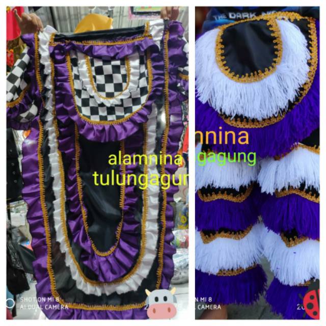 Celana barongan dan kemul barongan anak