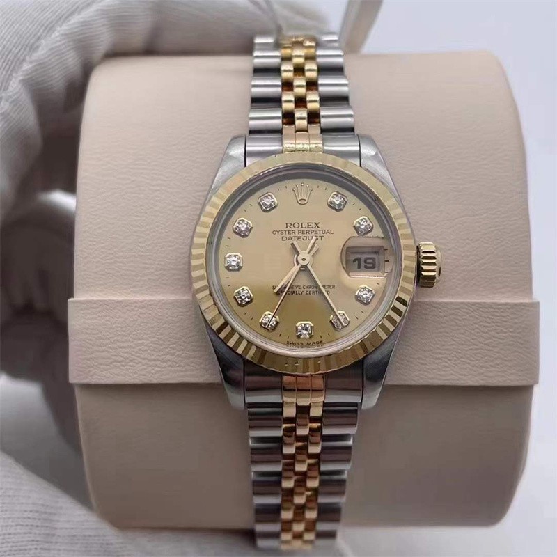Rolex 69173 log series automatic machinery 18k gold diamond ladies watch luxury watch