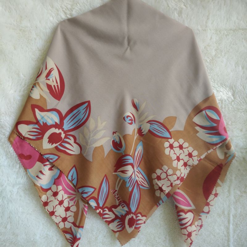 Jilbab PILIH WARNA PILIH MOTIF AZARA LASER segiempat  motif hijab motif kerudung DANISA DD7 100-C
