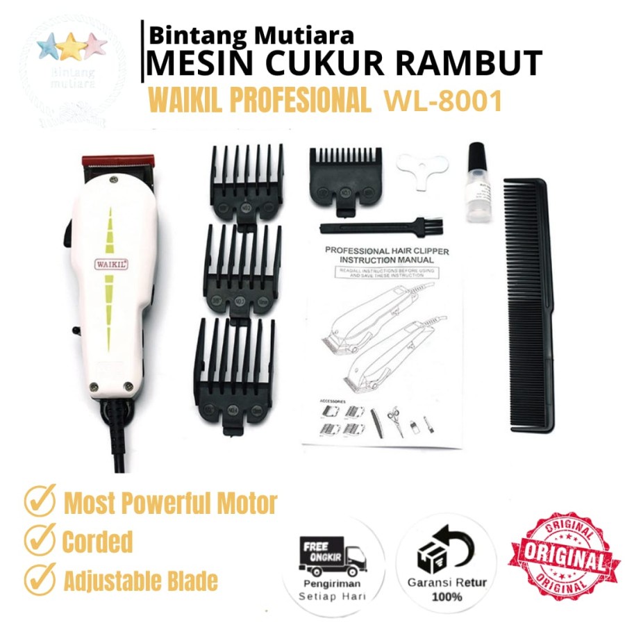 Alat Cukur Rambut / Mesin cukur rambut original