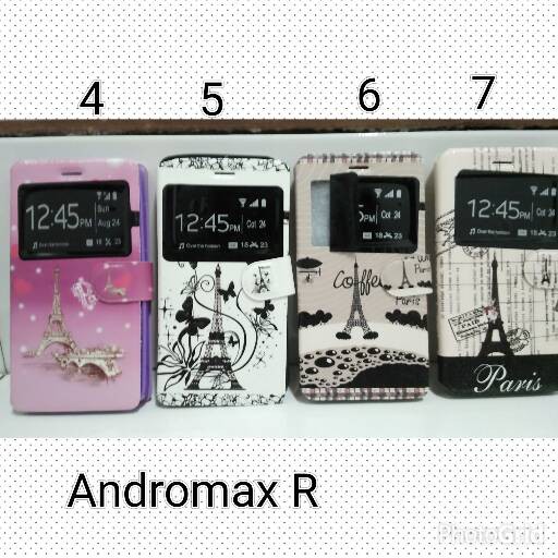FLIPCOVER ANDROMAX R / CASE ANDROMAX R PARIS / FLIPCASE ANDROMAX R