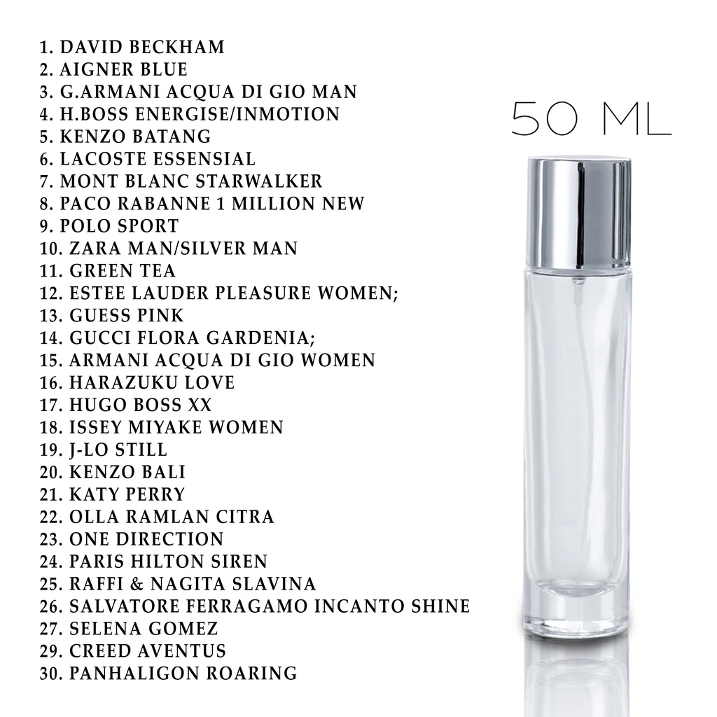 PARFUM REFILL REQUEST AROMA AWET TAHAN LAMA BOTOL SPRAY 35ML