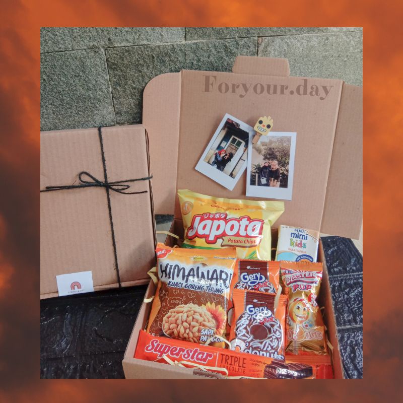 

GIFT BOX ( ORANGE )murah/ kado ulang tahun/gift anniversary