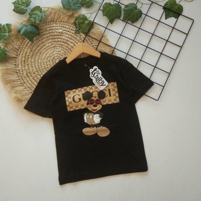 Kaos Anak karakter Mickey the tsaiby