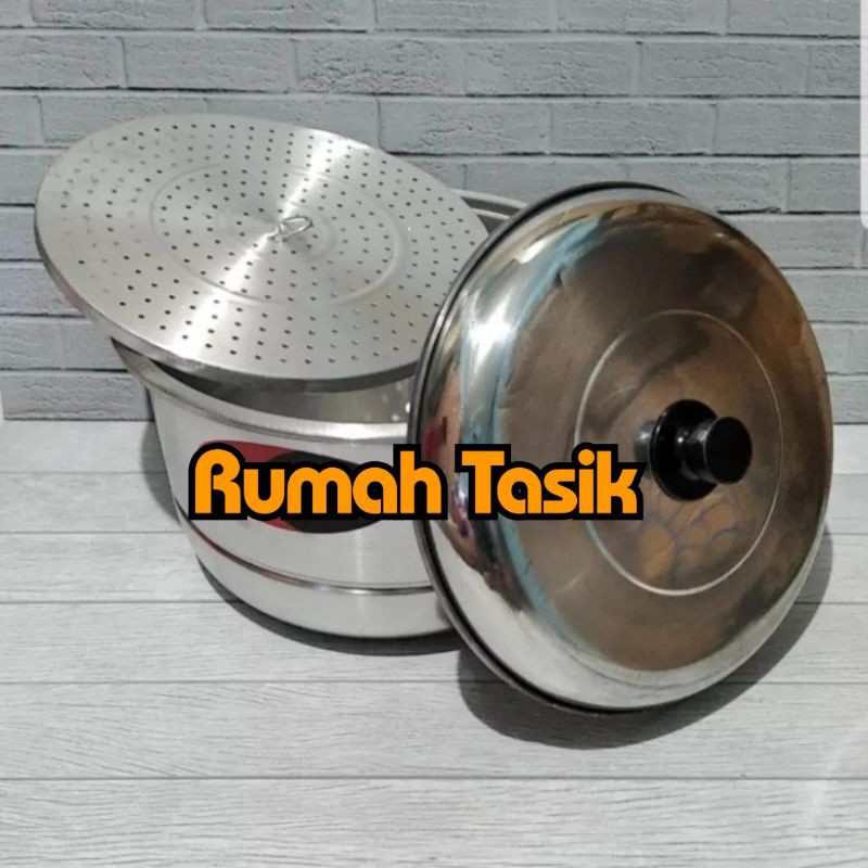 Panci Langseng Dandang Kukus Steamer Ukuran 22 Cm Multifungsi