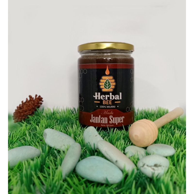 

Madu asli 100% murni 700g Berat bersih "Herbal Bee" Madu asli dengan sejuta manfaat.