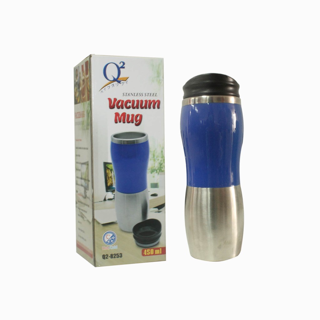 Termos Vacuum Mug Q2 8253 / Thermos botol minum tahan panas dan dingin