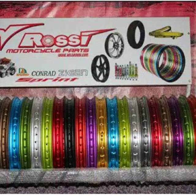 Velg Rossi 160 Ring 17. Velk Rossi 160 Ring 17