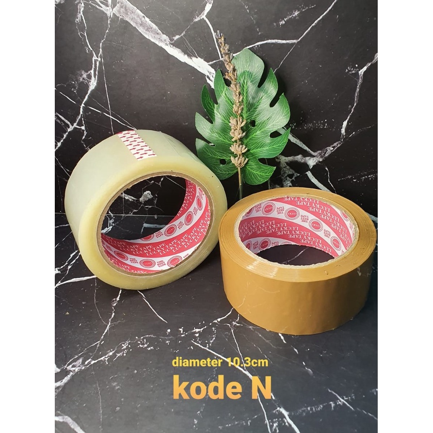 

N Lakban 45x100 45mm Plakban Bening Coklat