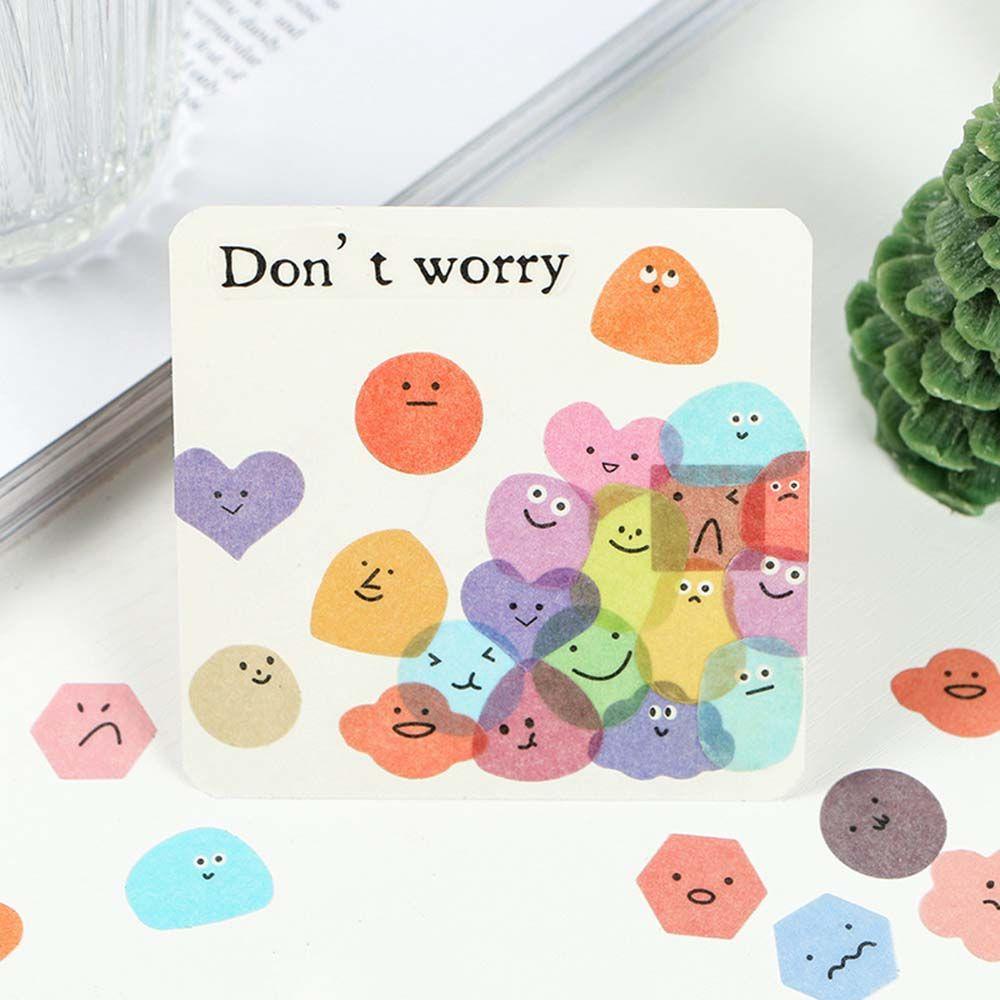 Stiker Dekorasi Agustina Mini Lucu Tangan Akun Album Diary Lovely Day Series DIY Stickers