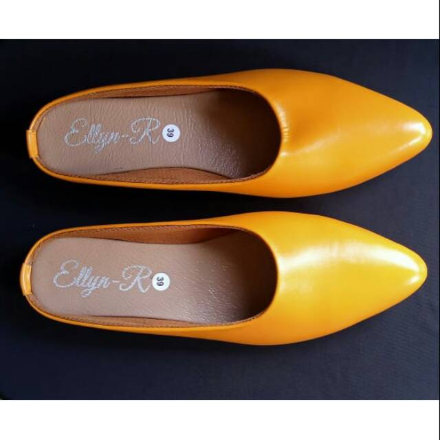 Sandal Selop Cewek modis Kulit Asli Magetan