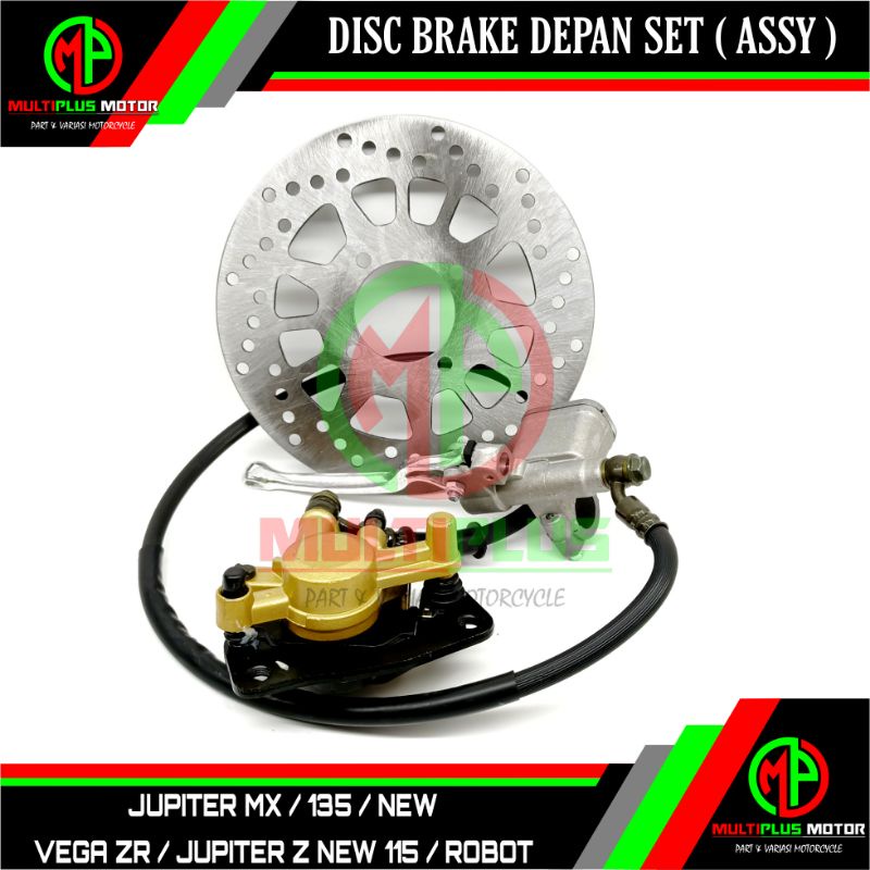 Cakram depan set Discbrake Disc brake front depan set assy JUPITER MX 135 OLD NEW,JUPITER Z NEW 115 