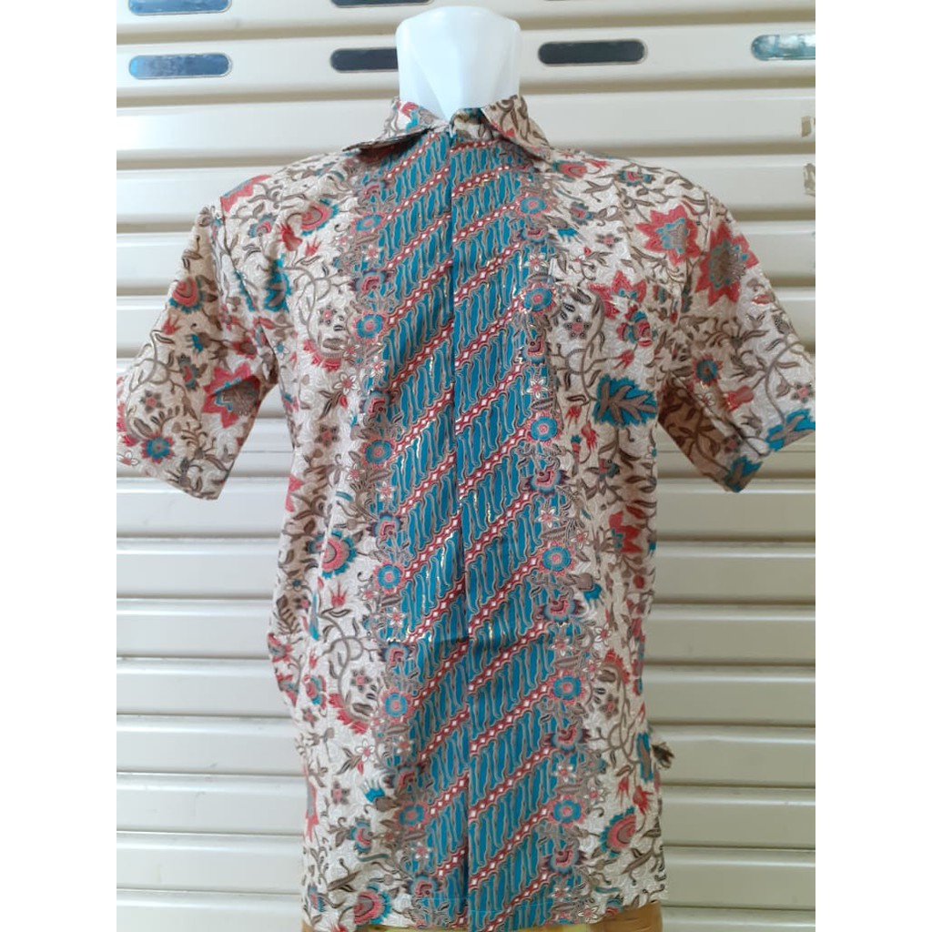 Kemeja Batik Pria Motif Tanjung