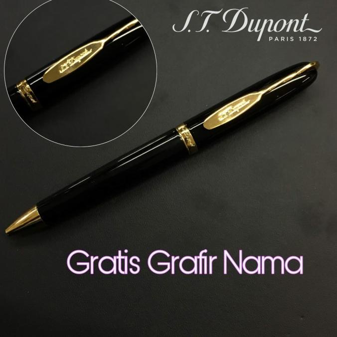 

pulpen mewah St Dupont exclusive gratis Grafir nama