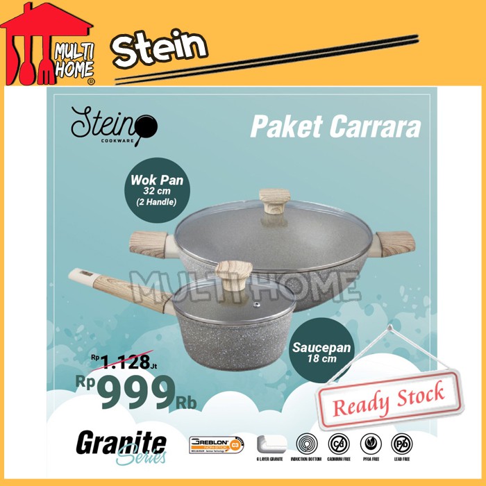 Stein Paket Carrara - STEIN COOKWARE ORIGINAL