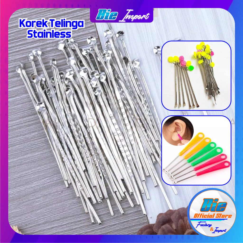 Korek Kuping Stainless Impor Best Seller