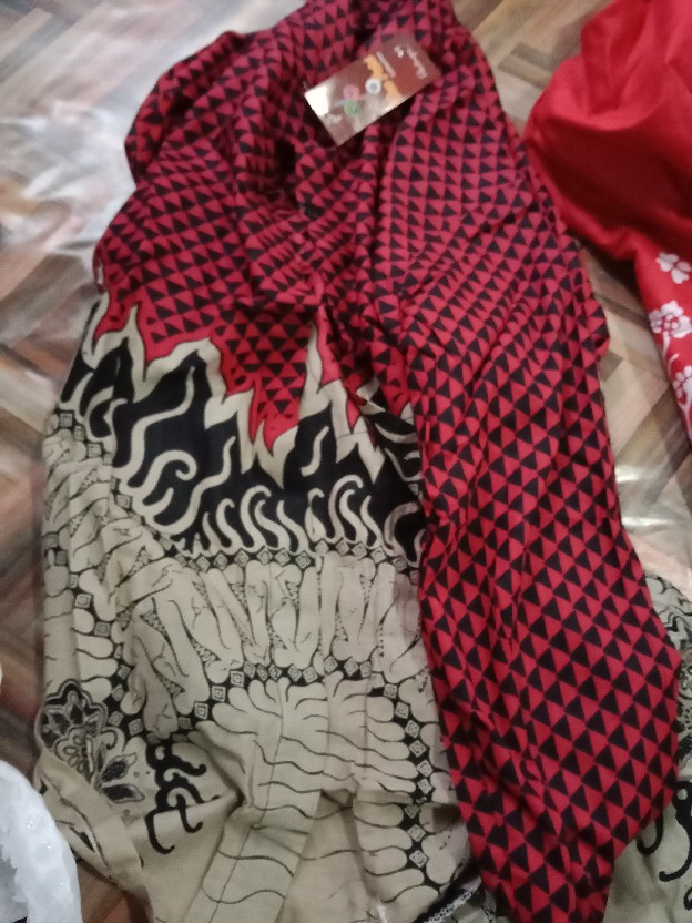 Atasan Batik Wanita Blouse Lengan Panjang