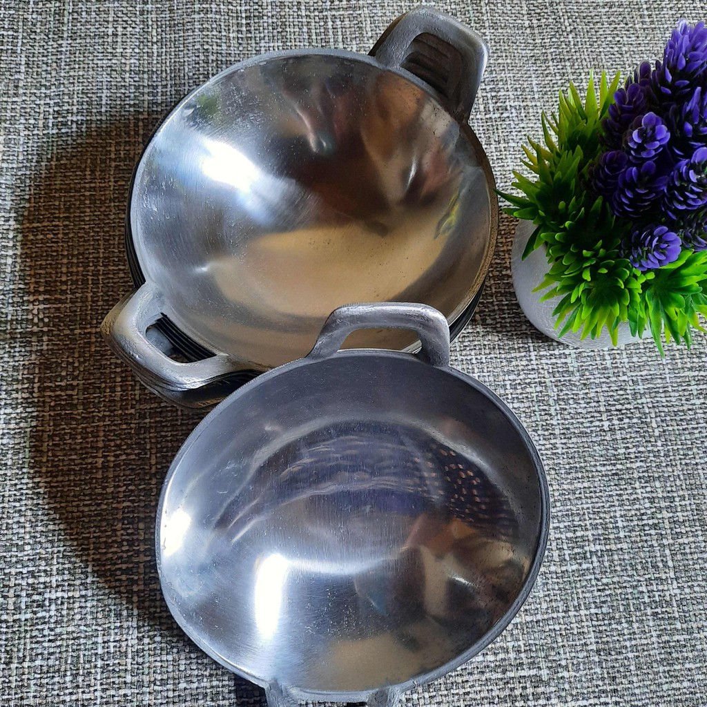 Wajan Membatik Lilin Malam Kecil Cekung, Wajan Kue Serabi