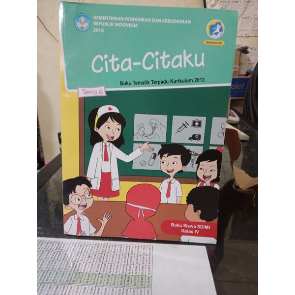 buku tematik kelas 4 SD. tema 6,7,89 semester 2 kurikulum 2013