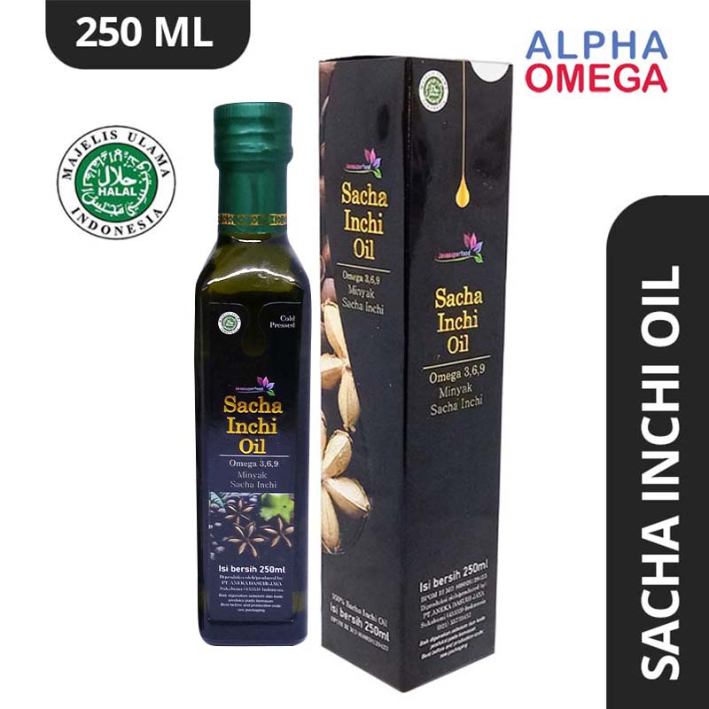 MINYAK SACHA INCHI OIL 250 ML - SACHA INCHI OIL OMEGA 3, 6, 9
