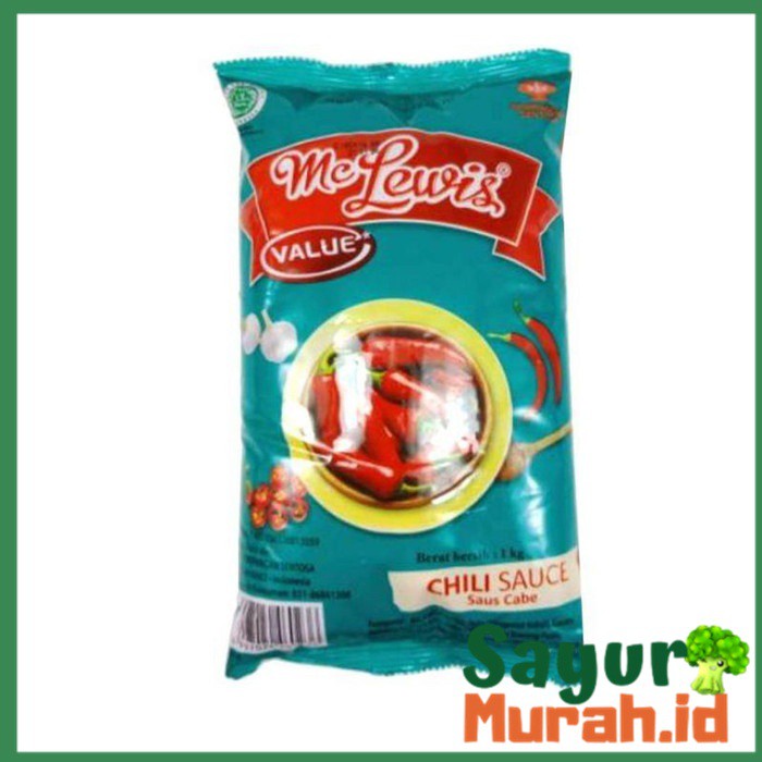 

Saus Cabe Mc Lewis | Chili Sauce | Saus Cabe 1 kg