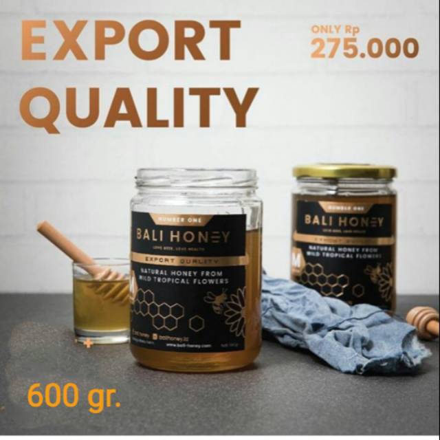 

Asli BALI HONEY 600 gr - Madu Murni Nusantara