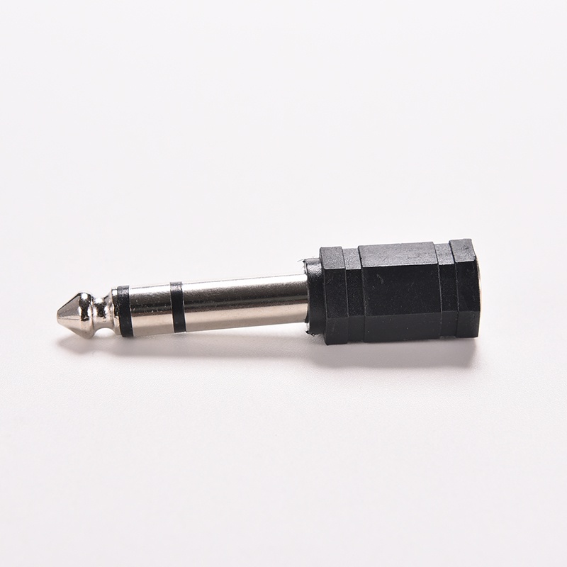 {LUCKID}1Pcs 6.5mm 1/4 Male to 3.5mm 1/8 Female Stereo Audio Mic Plug Adapter Mini Jack