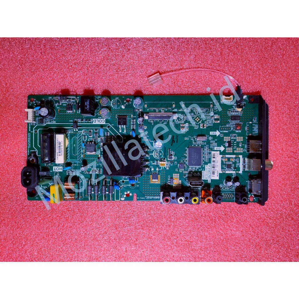 mainboard - mb - motherboard - mesin tv coocaa 40d3a