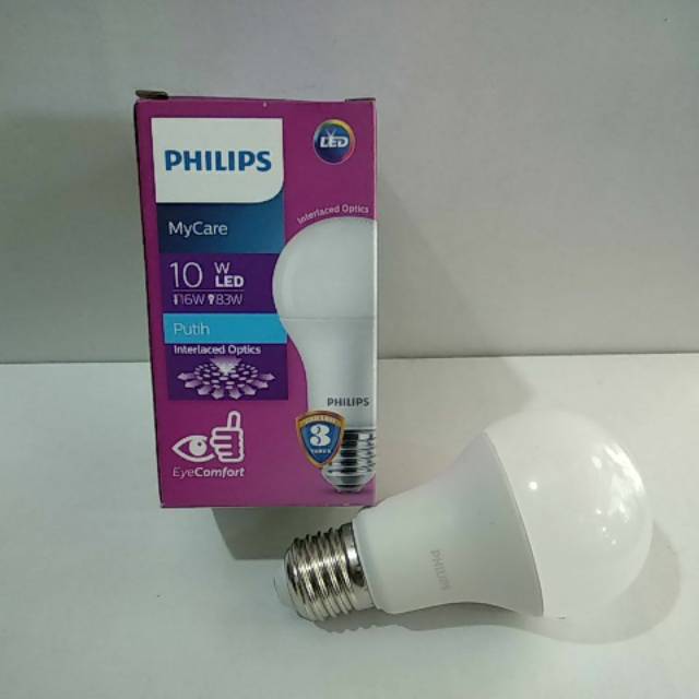 lampu philips led bulb 10w