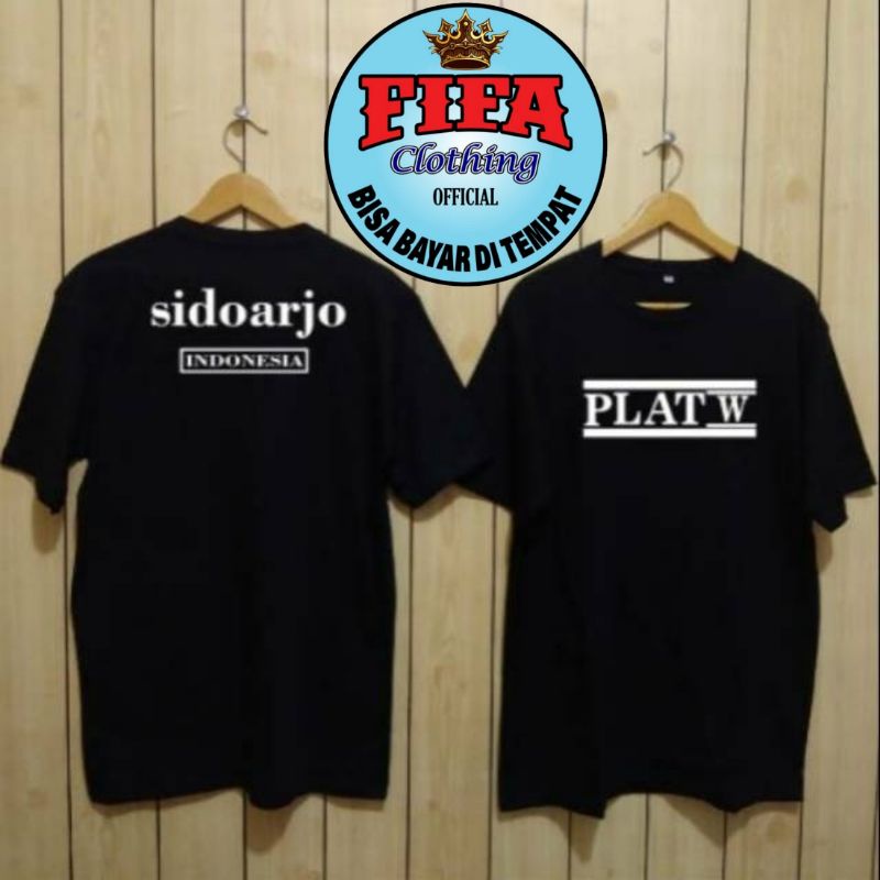 KAOS PLAT W SIDOARJO DISTRO PREMIUM