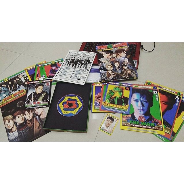 ALBUM EXO THE WAR : THE POWER OF MUSIC