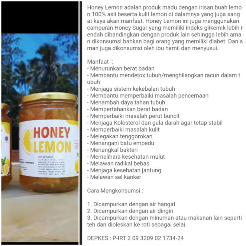 

Honey Lemon