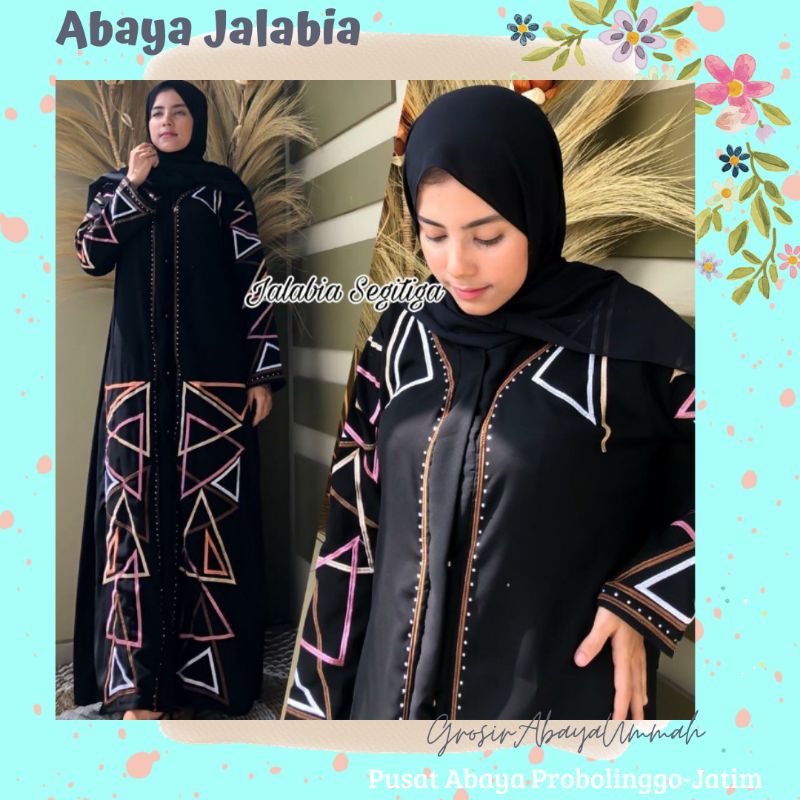 New abaya bordir outher DUBAI JALABIA  abaya Saudy