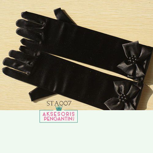 [PRODUK FAVORIT] SARUNG TANGAN ANAK GLOVES WEDDING AKSESORIS PESTA BRIDAL STA007